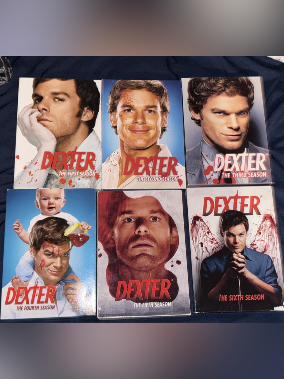 Dexter Seasons 1-6 DVD Box Set - With Covers